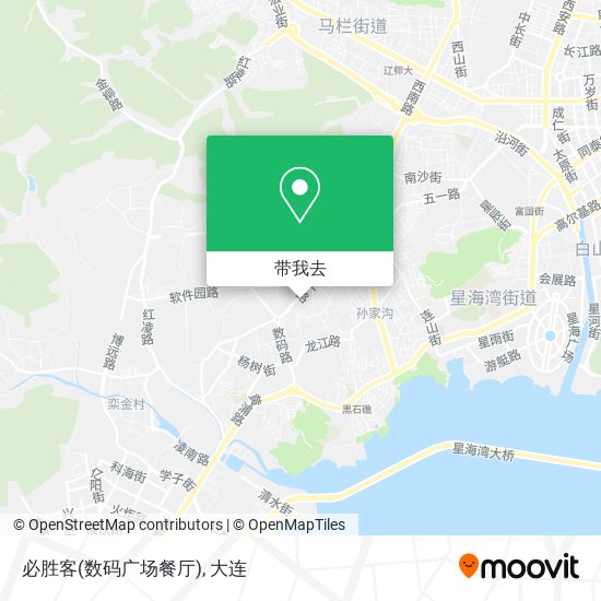 必胜客(数码广场餐厅)地图
