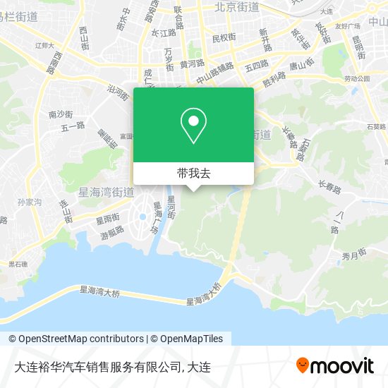 大连裕华汽车销售服务有限公司地图