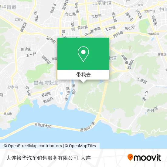 大连裕华汽车销售服务有限公司地图