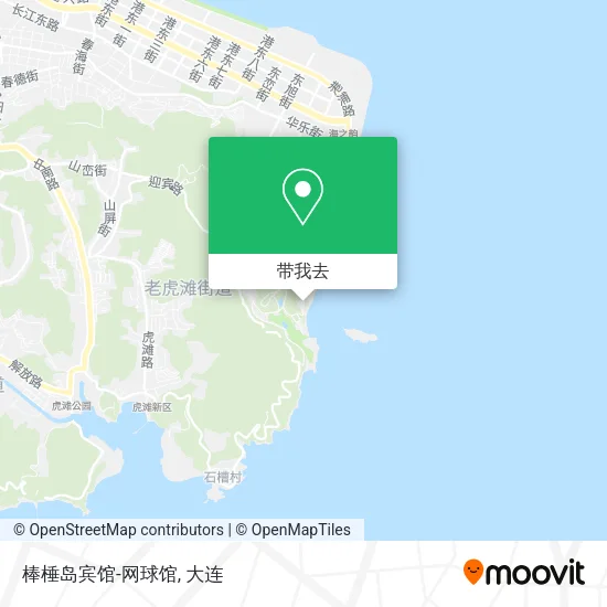 棒棰岛宾馆-网球馆地图