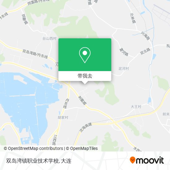 双岛湾镇职业技术学校地图
