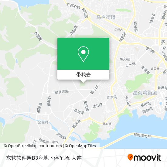 东软软件园B3座地下停车场地图