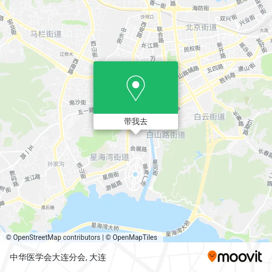 中华医学会大连分会地图