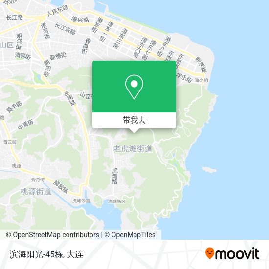 滨海阳光-45栋地图