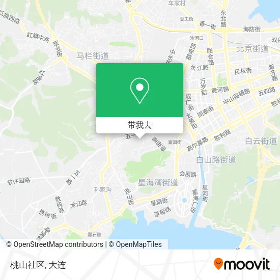 桃山社区地图