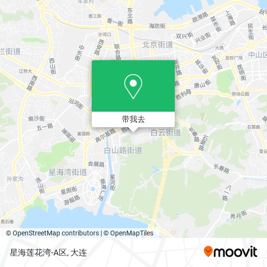星海莲花湾-A区地图