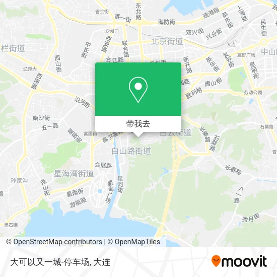 大可以又一城-停车场地图