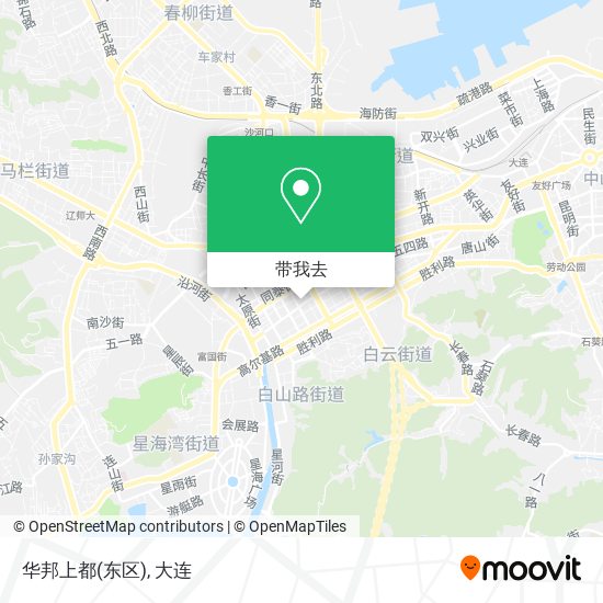 华邦上都(东区)地图