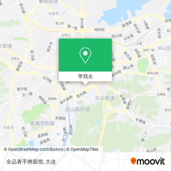 全品香手擀面馆地图
