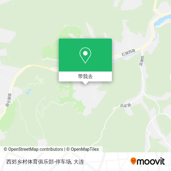 西郊乡村体育俱乐部-停车场地图