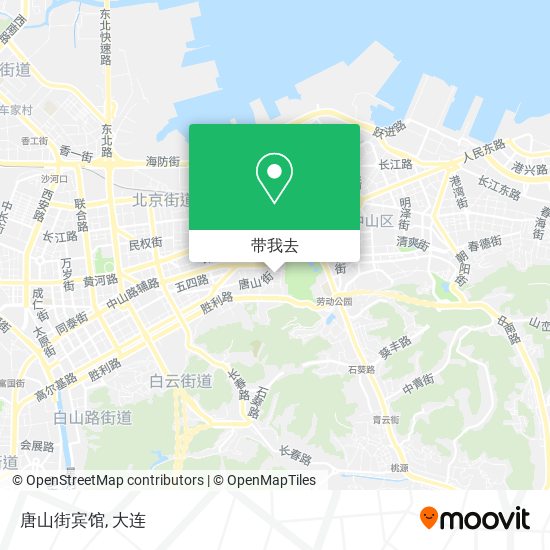 唐山街宾馆地图