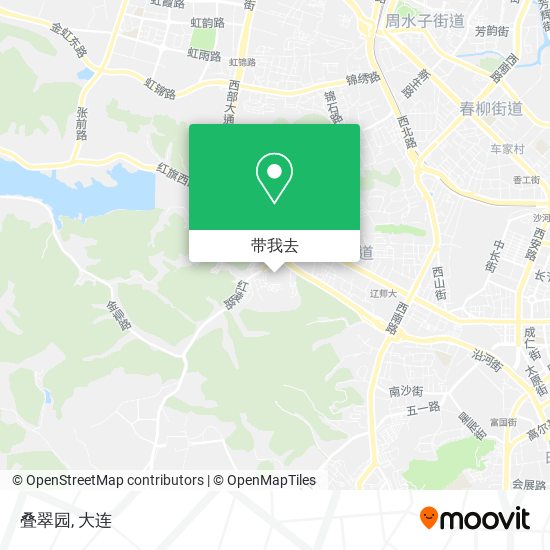 叠翠园地图