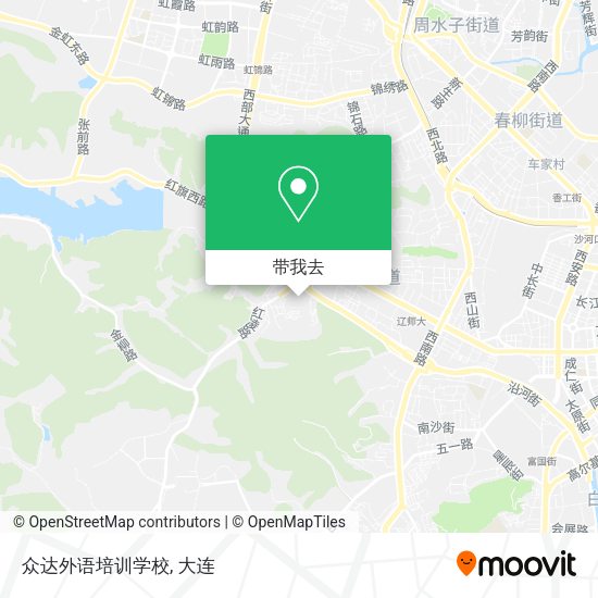众达外语培训学校地图