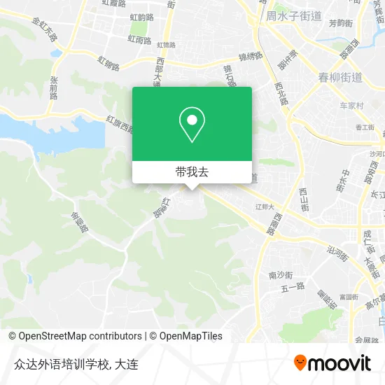 众达外语培训学校地图