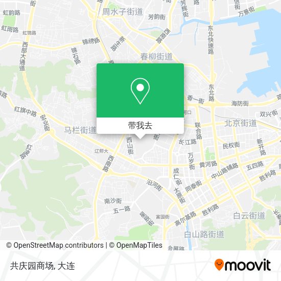 共庆园商场地图