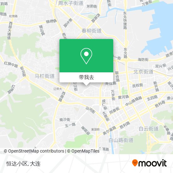 恒达小区地图