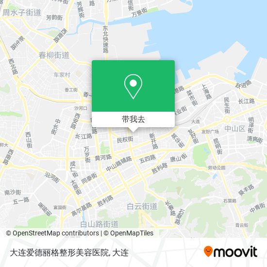 大连爱德丽格整形美容医院地图