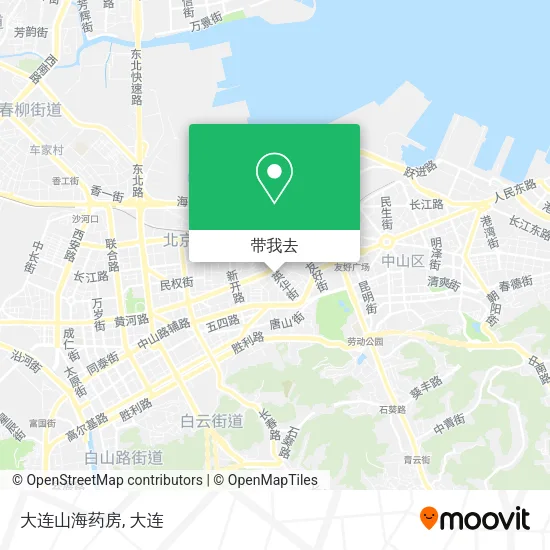 大连山海药房地图