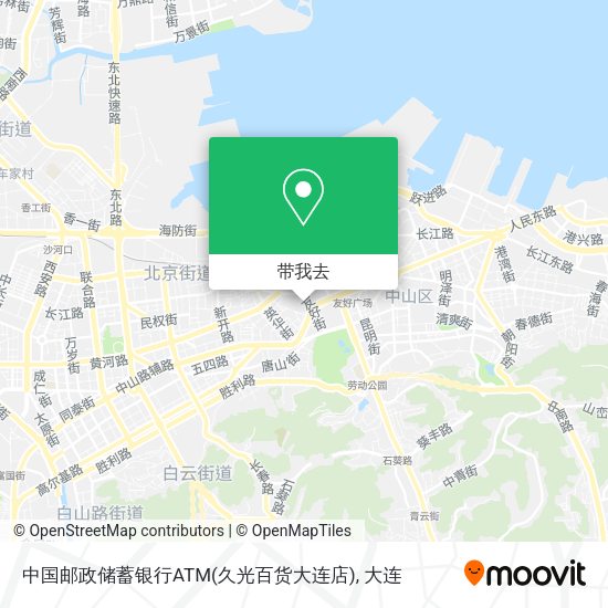 中国邮政储蓄银行ATM(久光百货大连店)地图