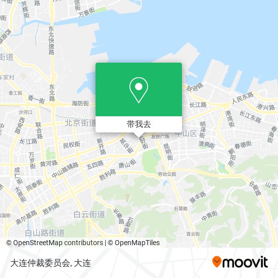大连仲裁委员会地图