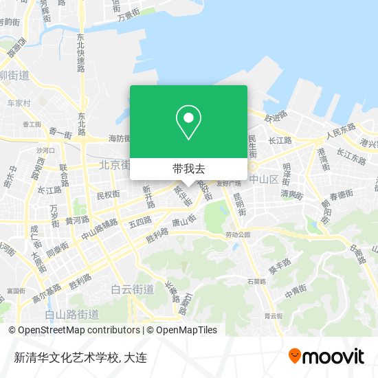 新清华文化艺术学校地图