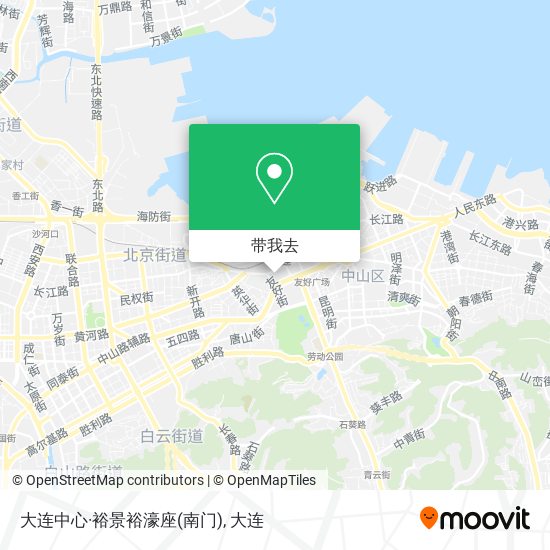 大连中心·裕景裕濠座(南门)地图