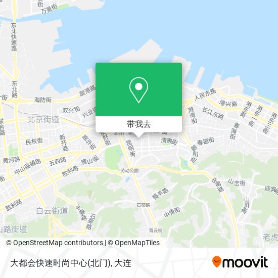 大都会快速时尚中心(北门)地图