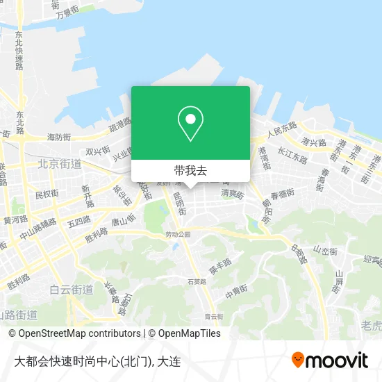 大都会快速时尚中心(北门)地图