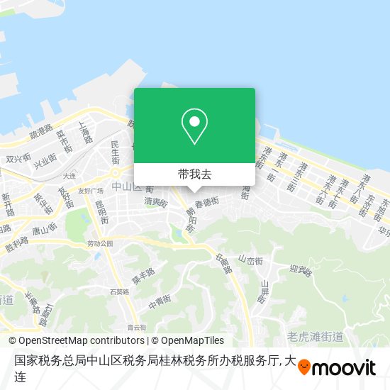 国家税务总局中山区税务局桂林税务所办税服务厅地图