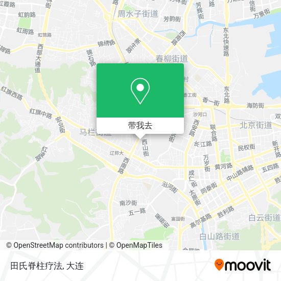 田氏脊柱疗法地图