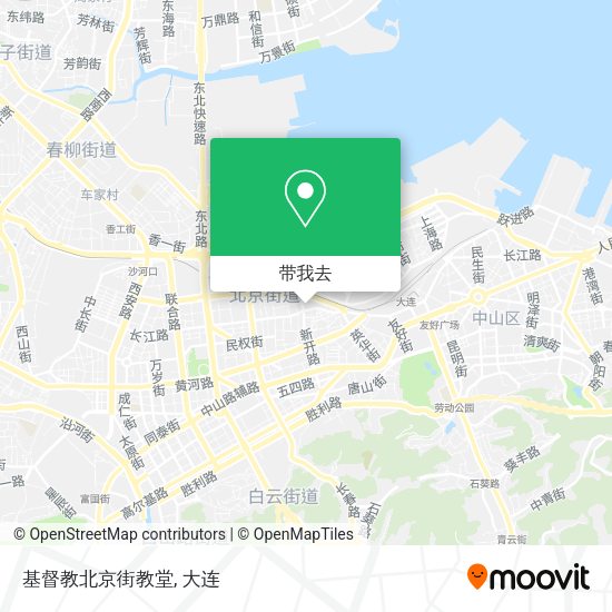 基督教北京街教堂地图