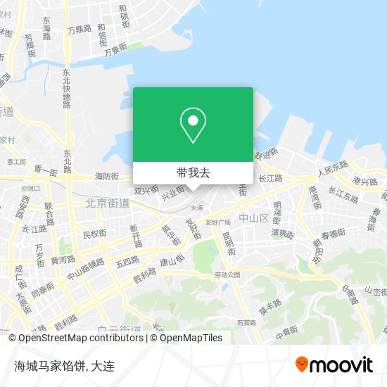 海城马家馅饼地图