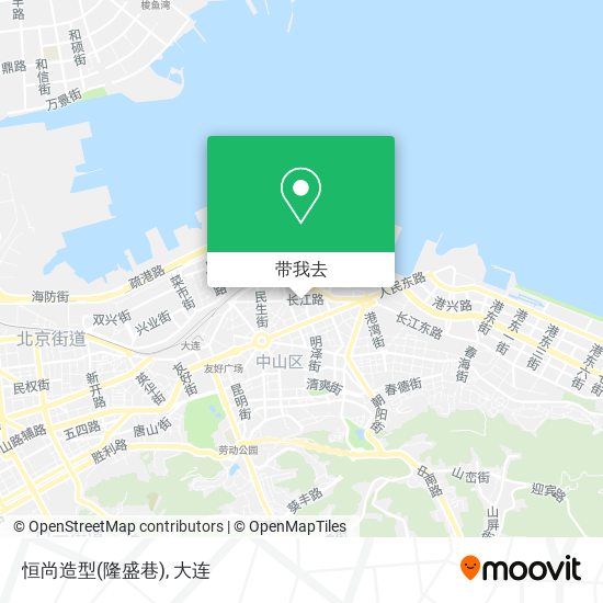 恒尚造型(隆盛巷)地图