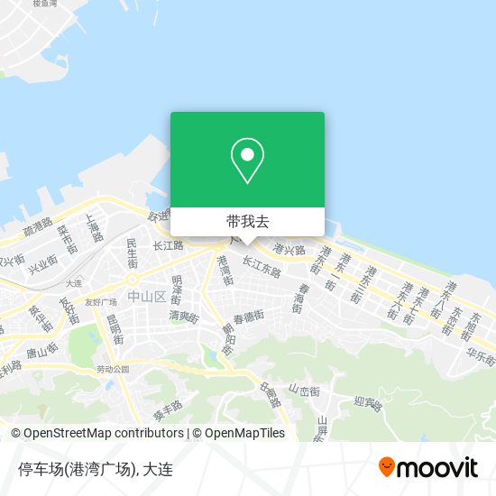 停车场(港湾广场)地图