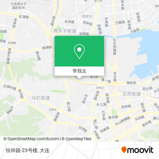 恒祥园-23号楼地图