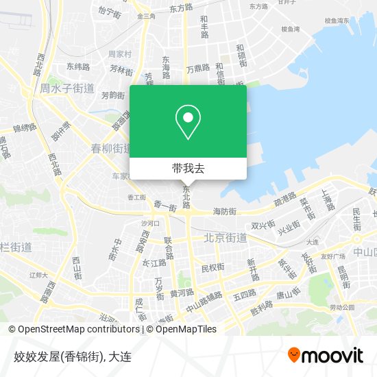 姣姣发屋(香锦街)地图