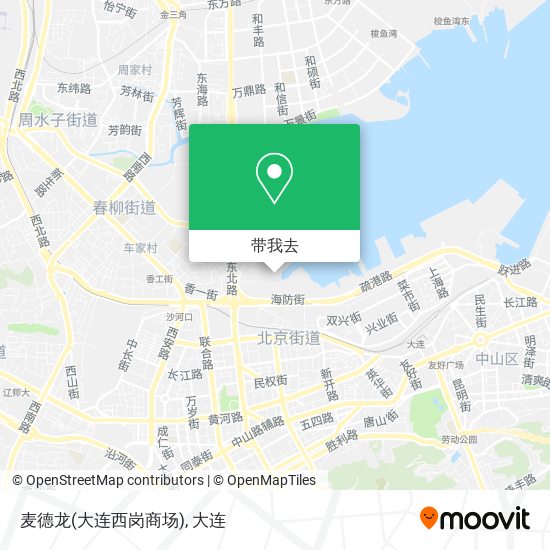 麦德龙(大连西岗商场)地图