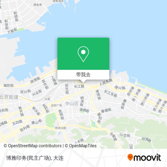 博雅印务(民主广场)地图