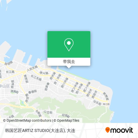 韩国艺匠ARTIZ STUDIO(大连店)地图