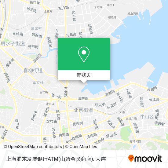 上海浦东发展银行ATM(山姆会员商店)地图