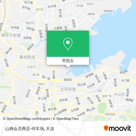 山姆会员商店-停车场地图