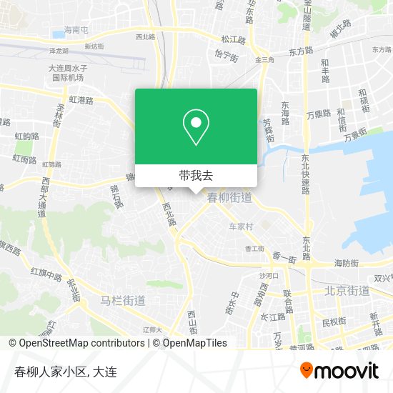 春柳人家小区地图