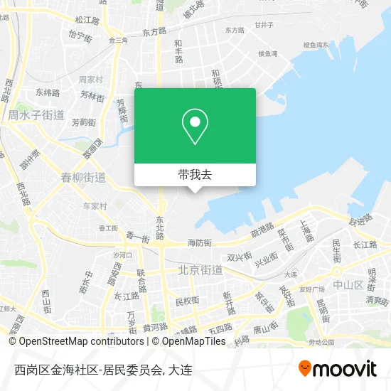 西岗区金海社区-居民委员会地图