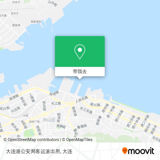 大连港公安局客运派出所地图