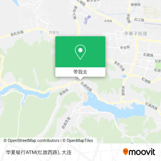 华夏银行ATM(红旗西路)地图