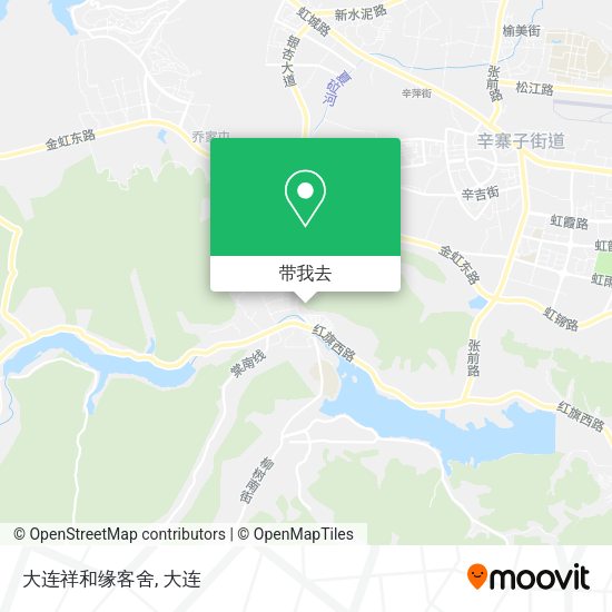 大连祥和缘客舍地图