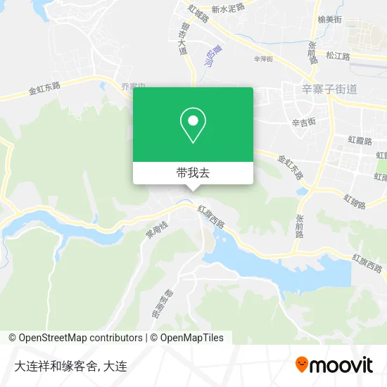 大连祥和缘客舍地图