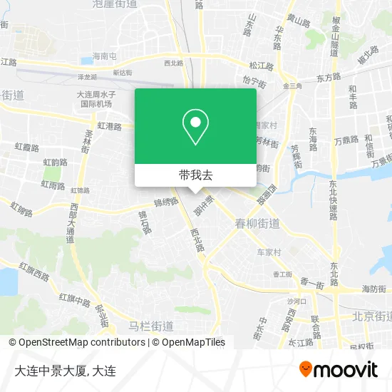 大连中景大厦地图