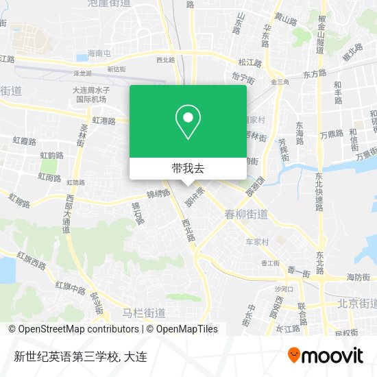 新世纪英语第三学校地图