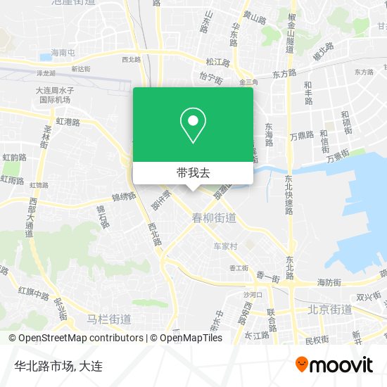 华北路市场地图